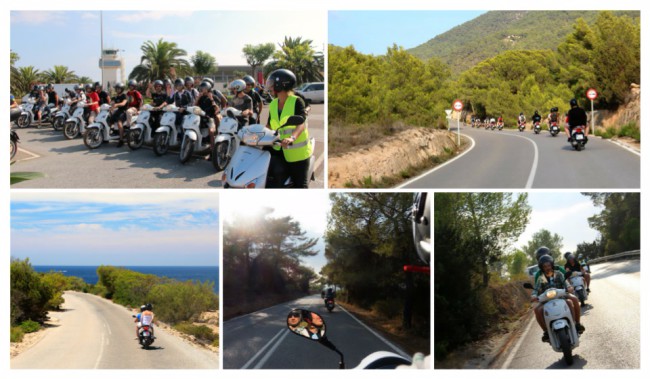 Raid en scooter