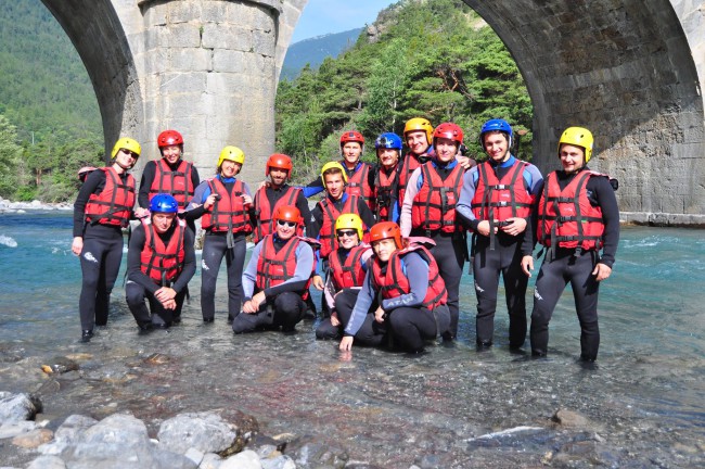 Séminaire récompense collaborateurs rafting