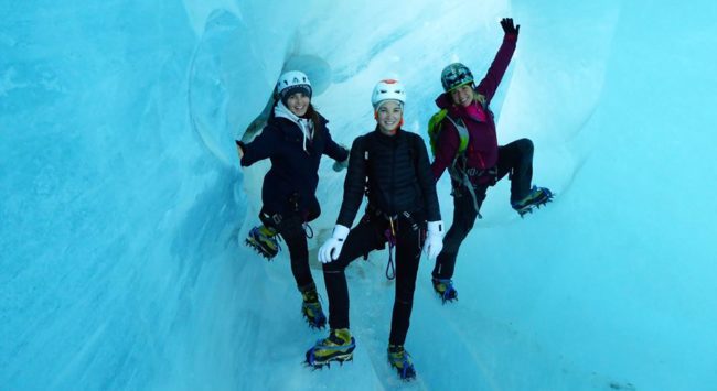 L'équipe Bee-In en exploration dans la mer de glace