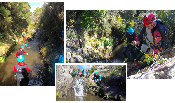 Canyoning à Madère