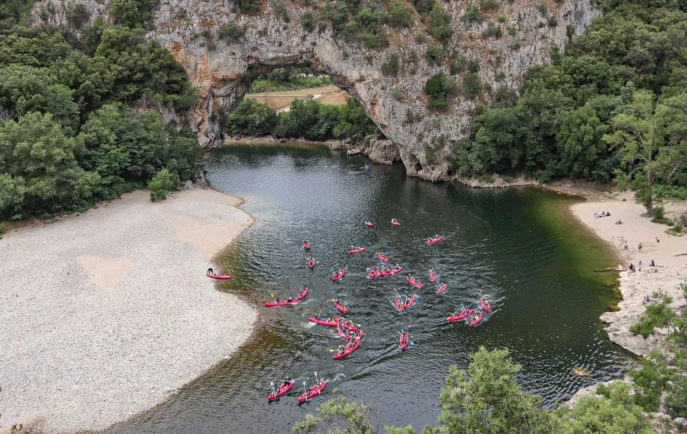 séminaire dans les gorges de l'Ardèche
