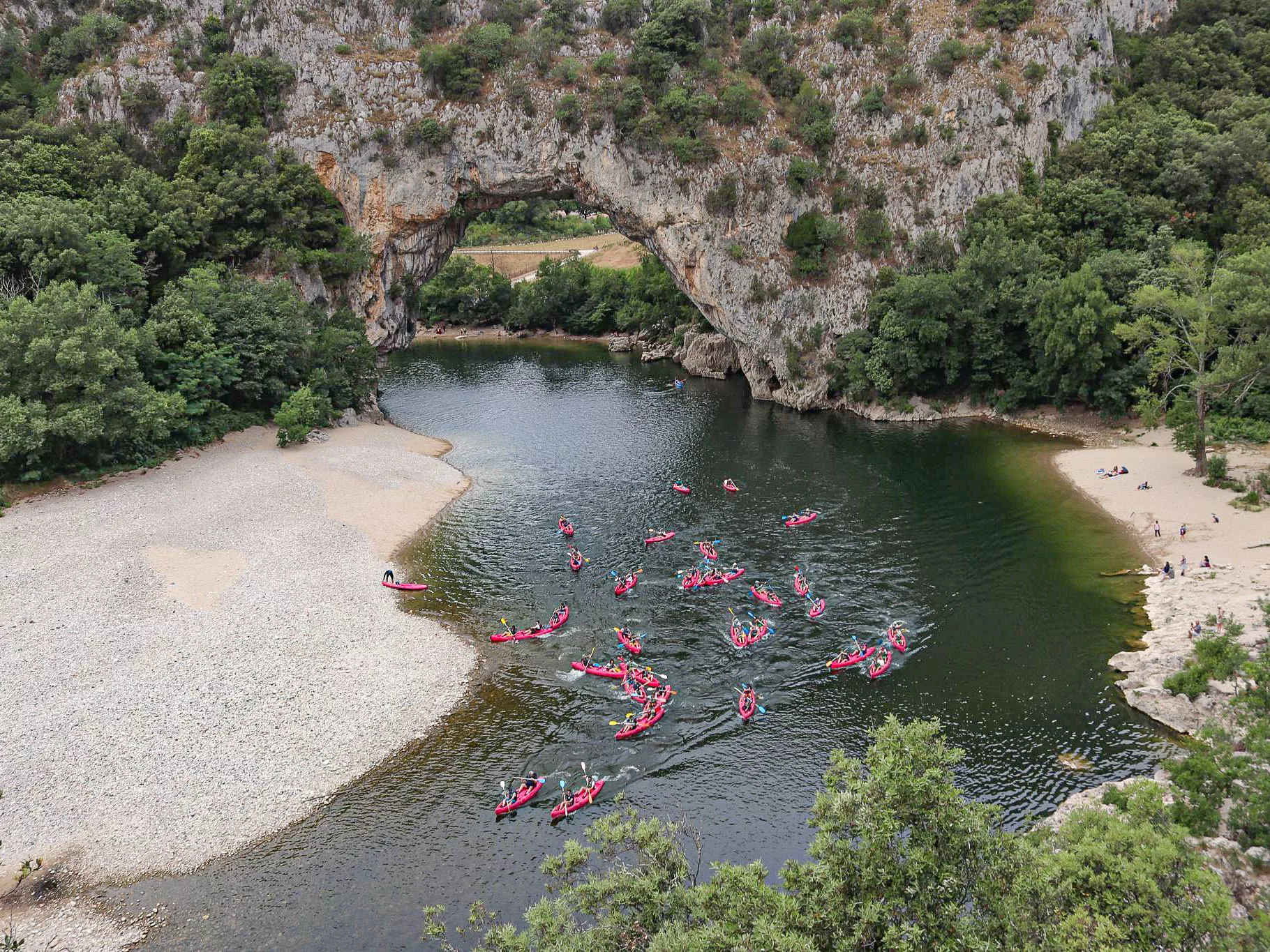 séminaire dans les gorges de l'Ardèche