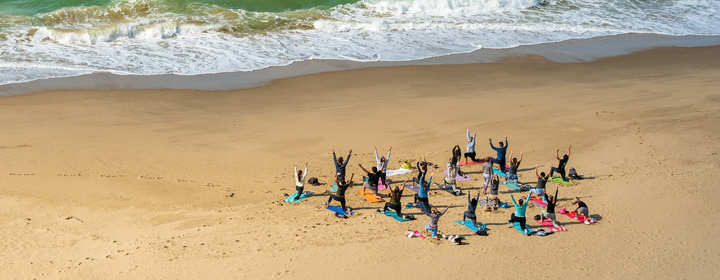 retraite entre colloborateurs en bord de mer