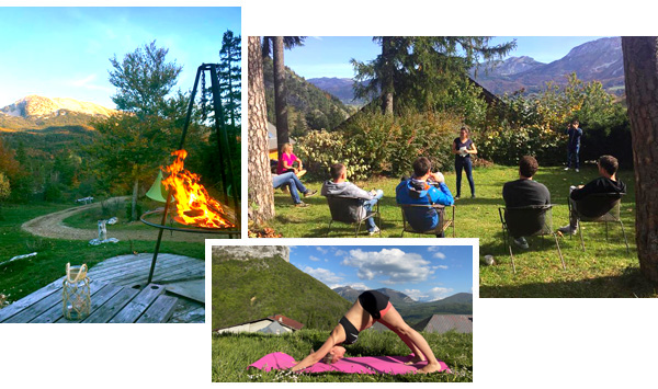 offsite à la montagne pour une retraite de rentrée