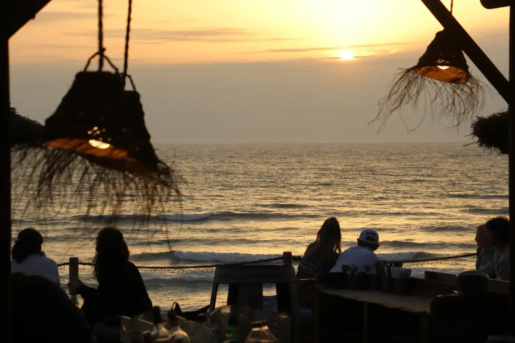 seminaire sur la plage sunset