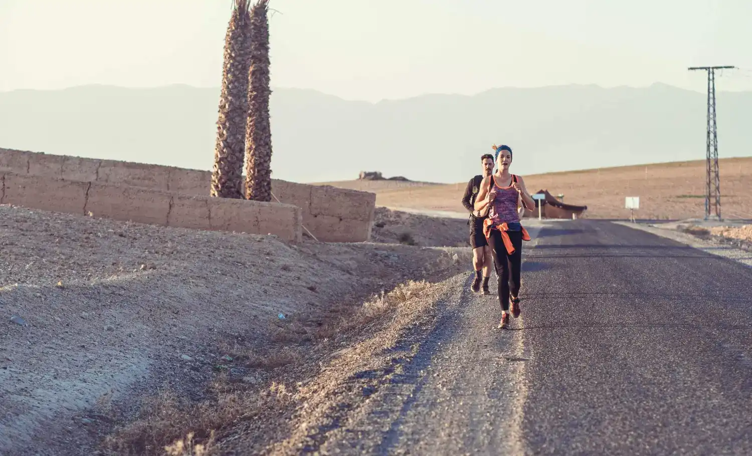 Challenge sportif séminaire dans le désert au Maroc